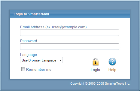 SmarterMail Login